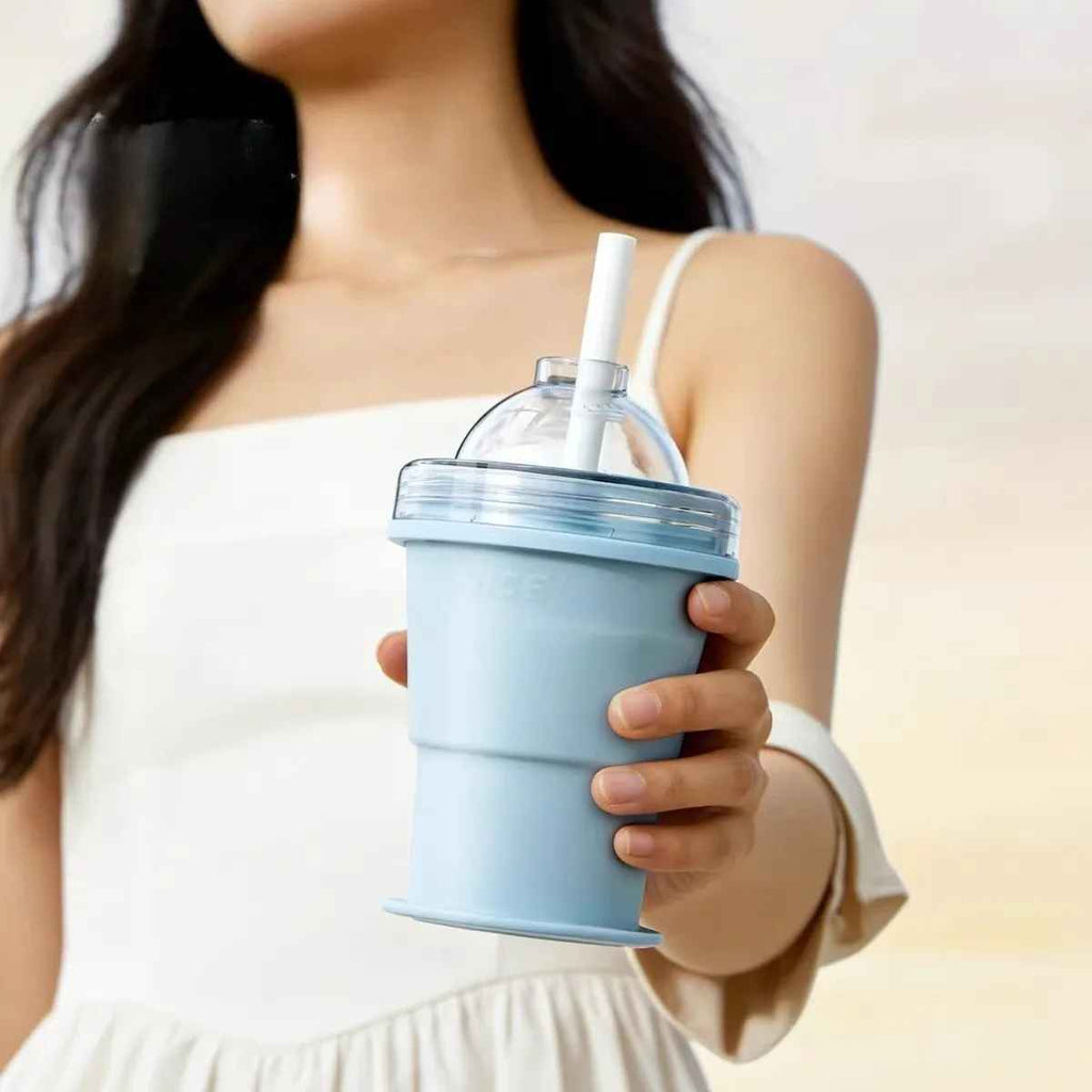 ColdFold™ | Portable Silicone Ice Mold & Cold Drink Cup